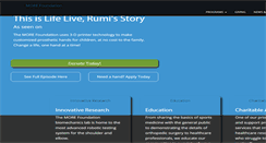 Desktop Screenshot of more-foundation.org